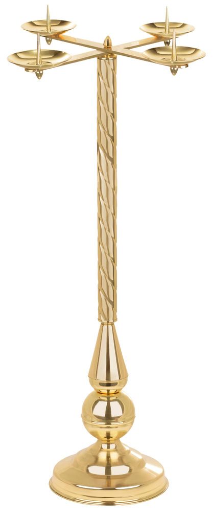 Lichtarz adwentowy na 4 świece - 92 cm - Lichtarze na 4 świece adwentowe - Nowość