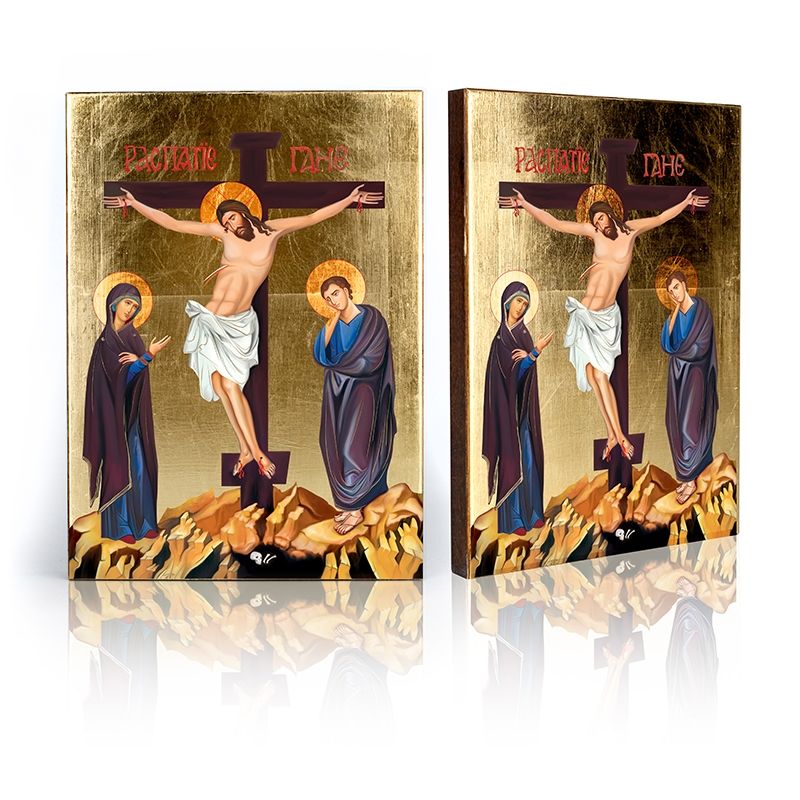 Ikona Ukrzyżowanie Pana Jezusa - Jezus Chrystus - Ikona Ukrzyżowanie Pana Jezusa