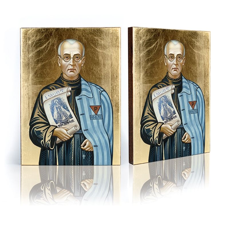 Ikona św. Maksymilian Kolbe - Święci i Błogosławieni - Ikona św. Maksymilian Kolbe