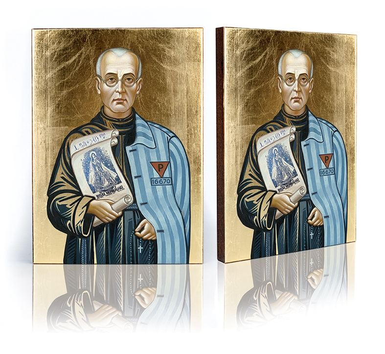 Ikona św. Maksymilian Kolbe - Święci i Błogosławieni - Nowość