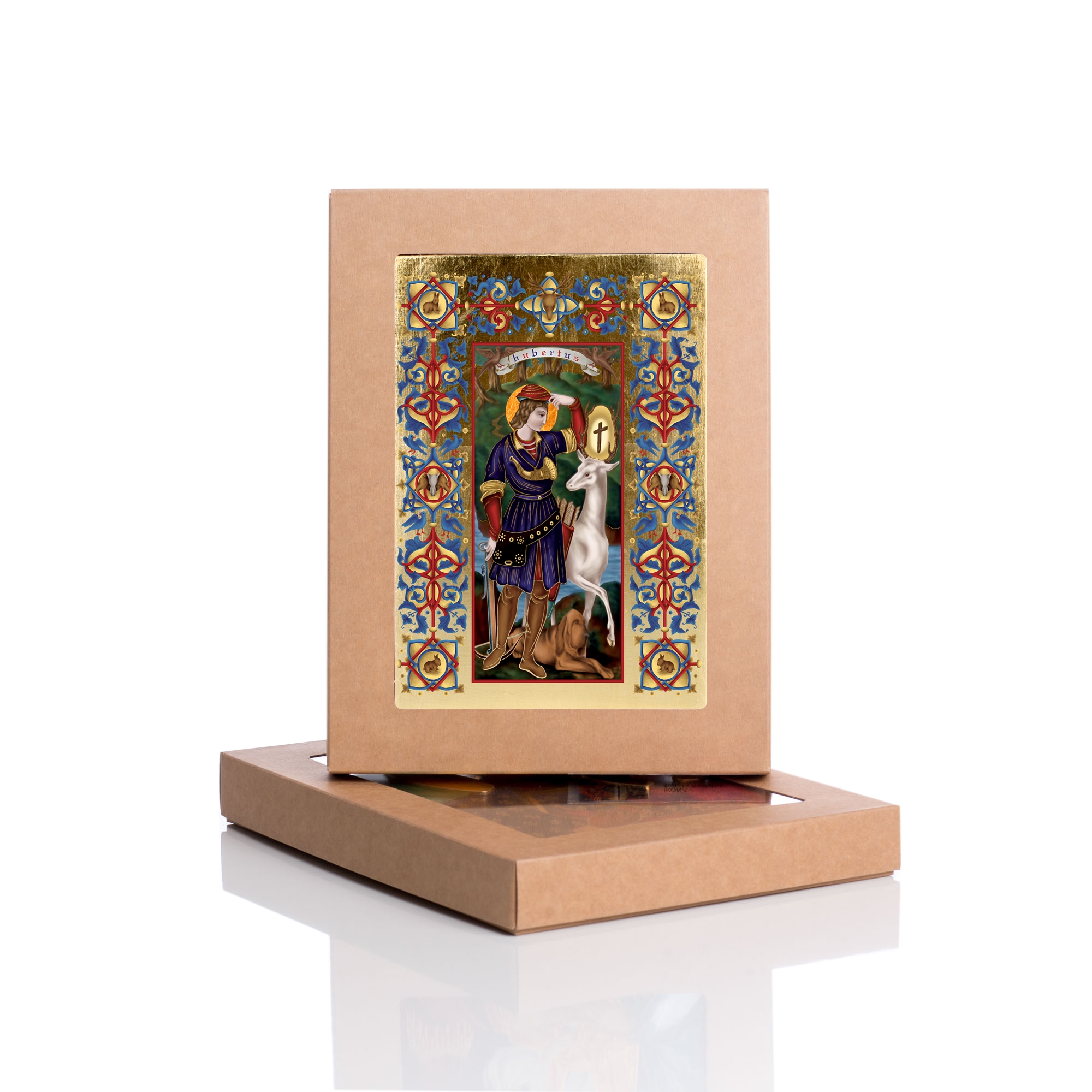 Ikona Święty Hubert - Święci i Błogosławieni - zdjęcie 2 - Ikona Święty Hubert