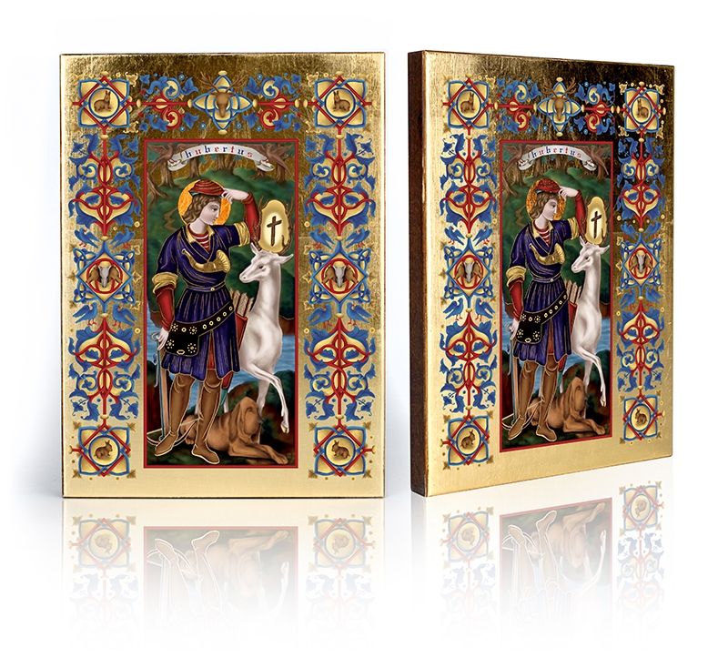 Ikona Święty Hubert - Święci i Błogosławieni - Nowość