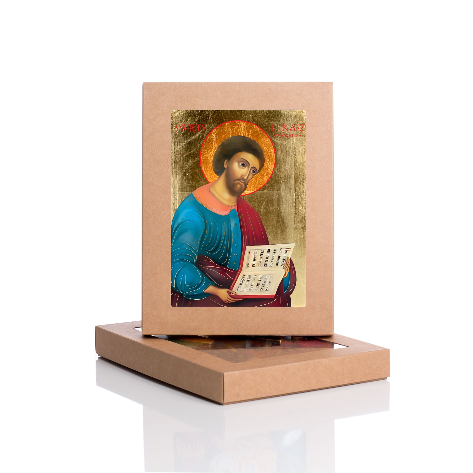 Ikona Święty Łukasz Ewangelista - Święci i Błogosławieni - zdjęcie 2 - Ikona Święty Łukasz Ewangelista