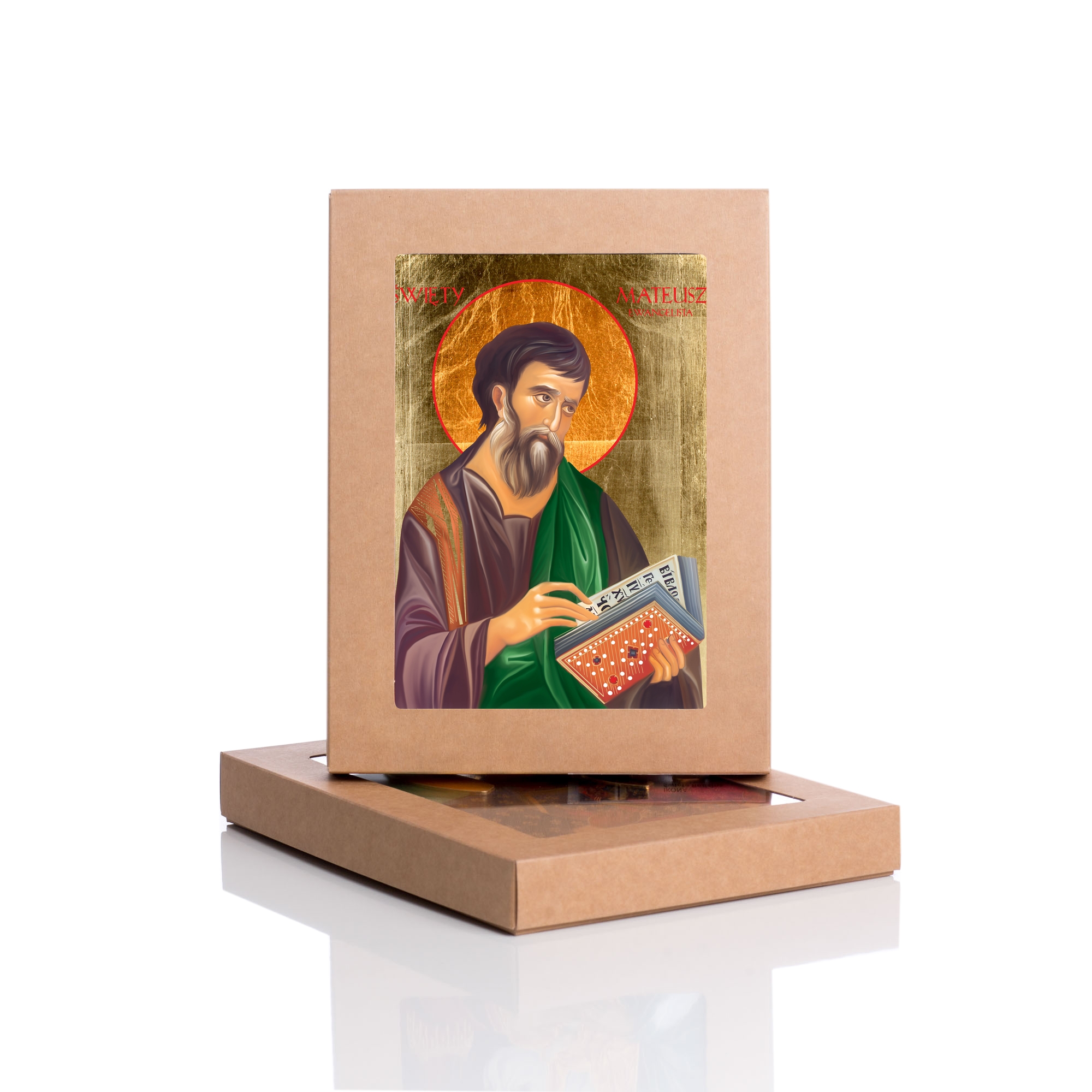 Ikona Święty Mateusz Ewangelista - Święci i Błogosławieni - zdjęcie 2 - Ikona Święty Mateusz Ewangelista