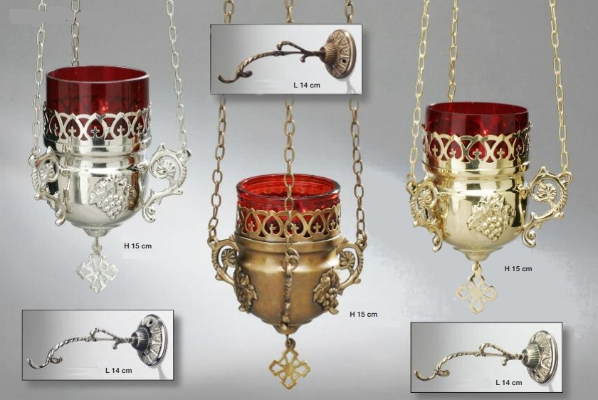 Lampka wieczna na świeczkę (3 kolory) - LAMPKI WIECZNE - Nowość