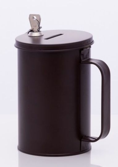 Puszka skarbonka kościelna na zbiórkę datków - SKARBONKI - zdjęcie 2 - Puszka skarbonka kościelna na zbiórkę datków