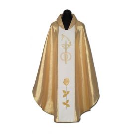 Ornat ślubny haftowany złoty - Ornaty ślubne