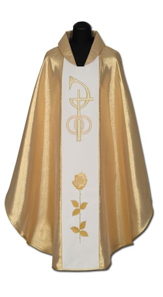 Ornat ślubny haftowany złoty - Ornaty ślubne - Nowość