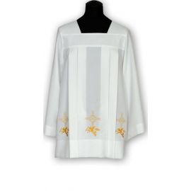 Komża żorżeta haftowana (12) - KOMŻE I ALBY  KAPŁAŃSKIE