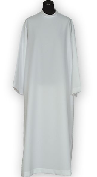 Alba kapłańska zamek z boku - KOMŻE I ALBY  KAPŁAŃSKIE - Nowość