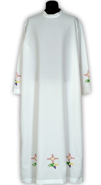 Alba kapłańska haftowana (1) - KOMŻE I ALBY  KAPŁAŃSKIE - Nowość