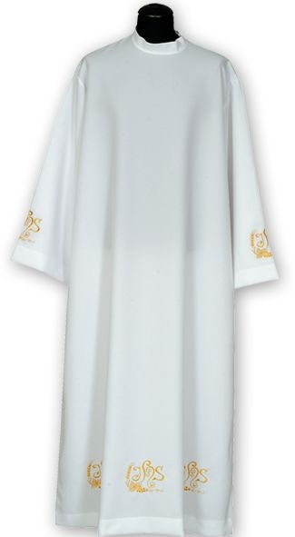 Alba kapłańska haftowana  (7) - KOMŻE I ALBY  KAPŁAŃSKIE - Nowość