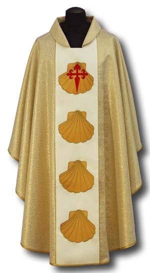 Ornat Musze św. Jakuba - Ornaty złote/srebrne - Nowość