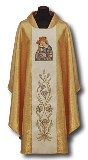 Ornat MB Kalwaryjska - Ornaty Maryjne - Nowość