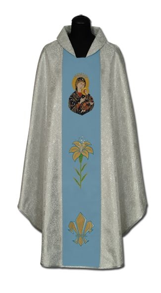 Ornat haftowany MB Nieustającej Pomocy (1) - Ornaty Maryjne - Nowość