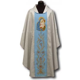 Ornat haftowany MB Szkaplerzna - Ornaty Maryjne
