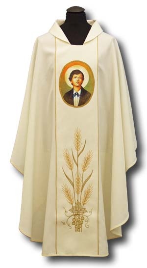 Ornat św. Dominik - ikona malowana - Ornaty z wizerunkiem świętych - Nowość