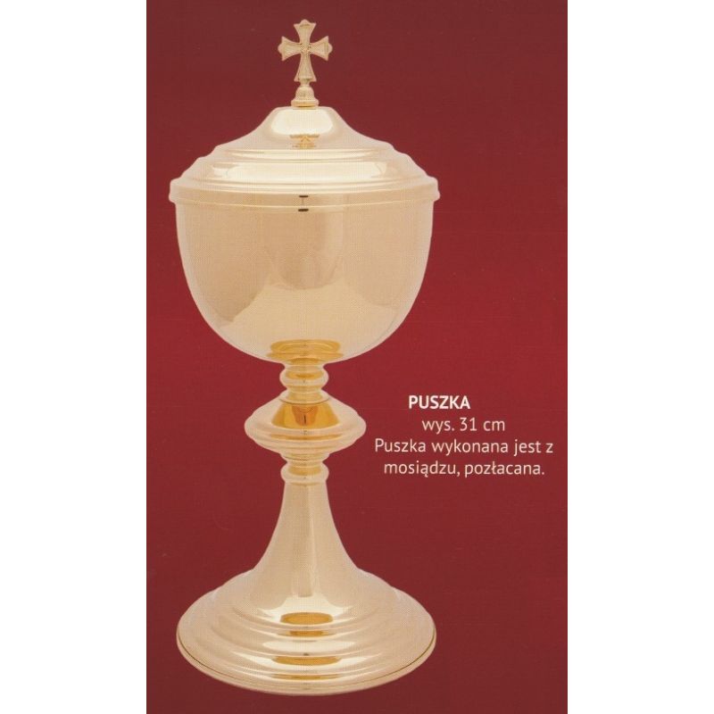 Puszka liturgiczna 31 cm (3) - PUSZKI MSZALNE - Puszka liturgiczna 31 cm (3)