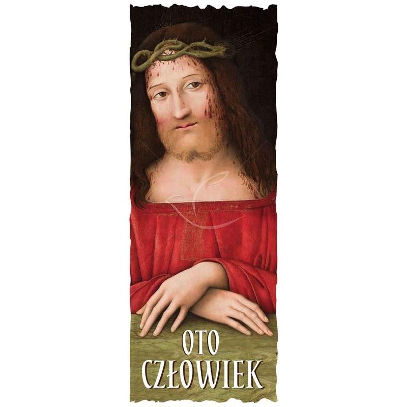 Baner Wielkanocny - Oto człowiek - Wielki Post - Baner Wielkanocny - Oto człowiek