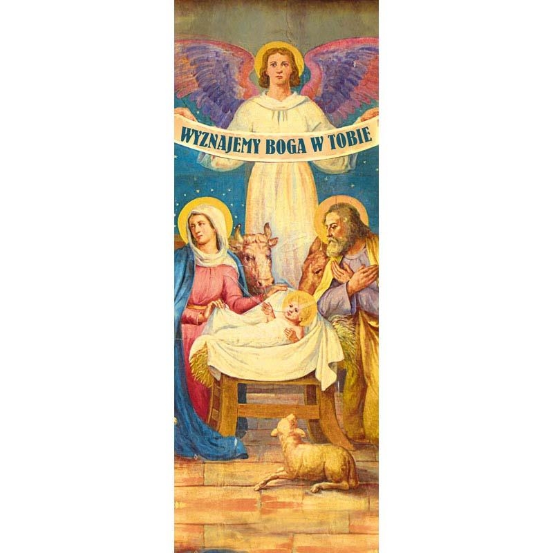 Baner Bożonarodzeniowy - Wyznajemy Boga w Tobie - Boże Narodzenie - Nowość