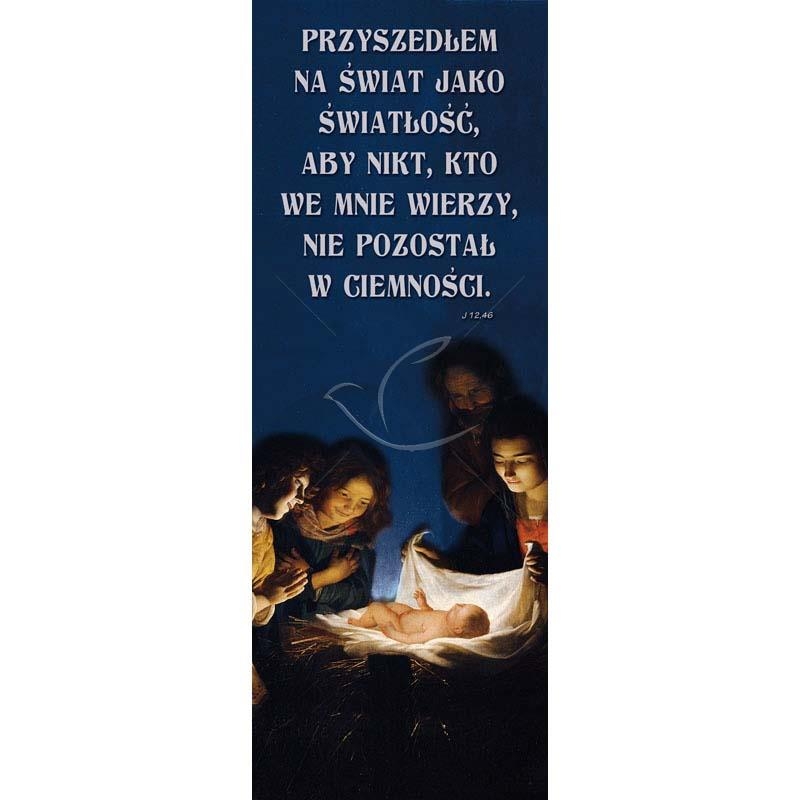 Baner Bożonarodzeniowy - To dziecię, to nasz Bóg! (1) - Boże Narodzenie - Nowość