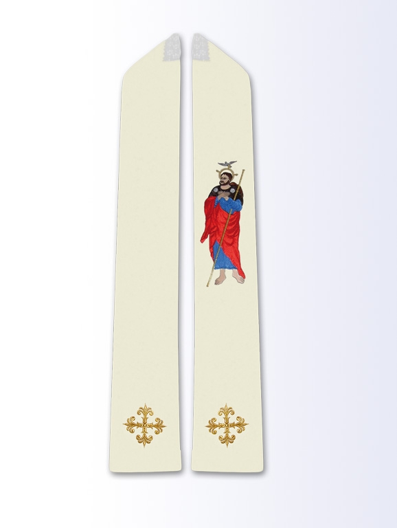 Stuła z wizerunkiem św. Jakub Apostoł - Z POSTACIAMI - Nowość