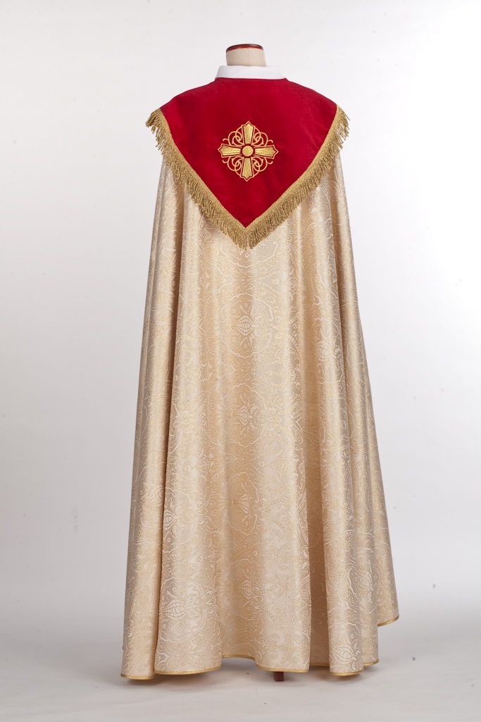 Kapa haftowana - kolory liturgiczne (12) - KAPY LITURGICZNE - zdjęcie 3 - Kapa haftowana - kolory liturgiczne (12)