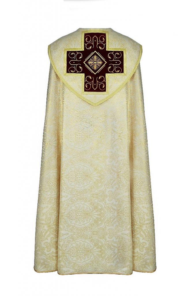 Kapa liturgiczna haftowana (30) - KAPY LITURGICZNE - zdjęcie 2 - Kapa liturgiczna haftowana (30)