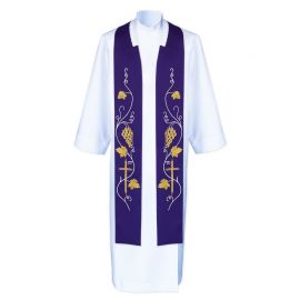 Stuła kapłańska haftowana - koncelebra (2) - KONCELEBRA - zdjęcie 2 - Stuła kapłańska haftowana - koncelebra (2)