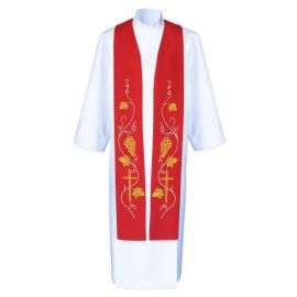 Stuła kapłańska haftowana - koncelebra (2) - KONCELEBRA - zdjęcie 4 - Stuła kapłańska haftowana - koncelebra (2)