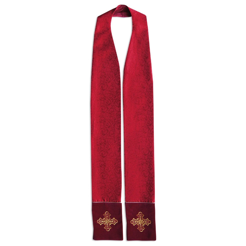 Stuła kapłańska - tkanina żakard - KONCELEBRA - zdjęcie 4 - Stuła kapłańska - tkanina żakard
