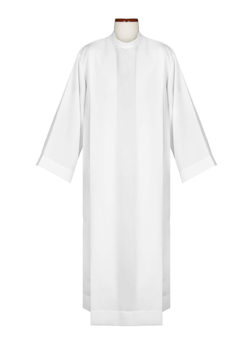 Alba kapłańska - zakładki, stójka - KOMŻE I ALBY  KAPŁAŃSKIE - Nowość