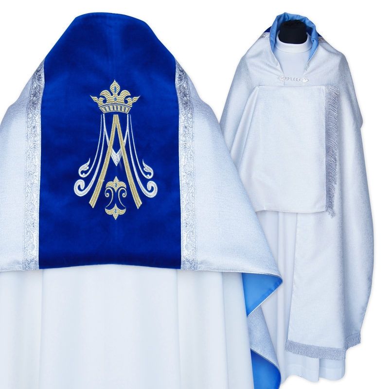 Welon liturgiczny - motyw Maryjny - WELONY - Welon liturgiczny - motyw Maryjny