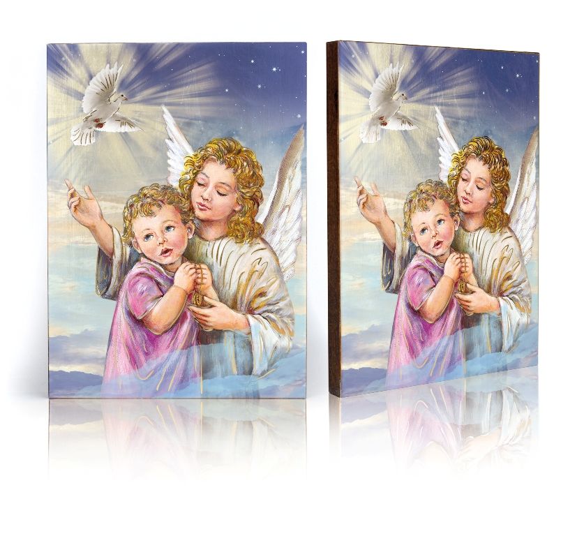 Ikona Anioł Stróż (33) - Chrzest Święty - Nowość