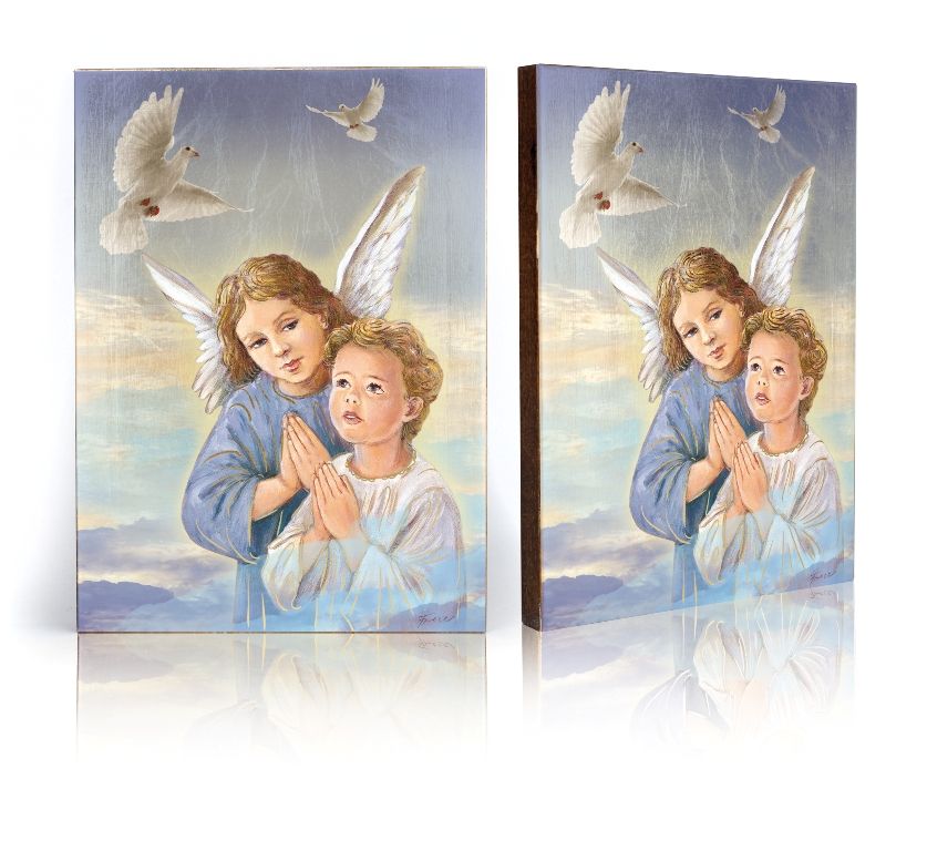 Ikona Anioł Stróż (35) - Chrzest Święty - Nowość