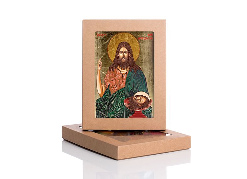 Ikona Święty Jan Chrzciciel (2) - Święci i Błogosławieni - zdjęcie 2 - Ikona Święty Jan Chrzciciel (2)