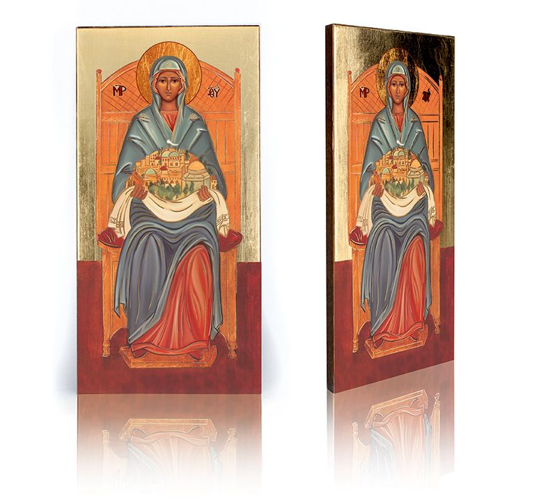 Ikona Matka Boża Królowa Palestyny - Matka Boża - Nowość