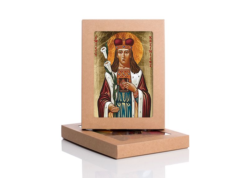 Ikona Święty Kazimierz - Święci i Błogosławieni - zdjęcie 2 - Ikona Święty Kazimierz