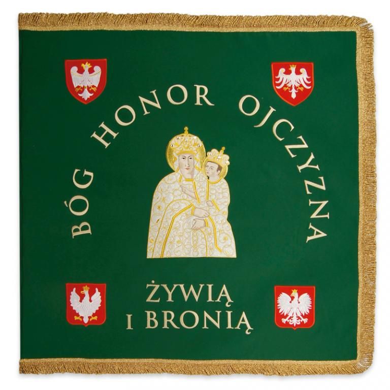 Sztandar - przykładowy wzór - CHORĄGWIE, SZTANDARY - Nowość