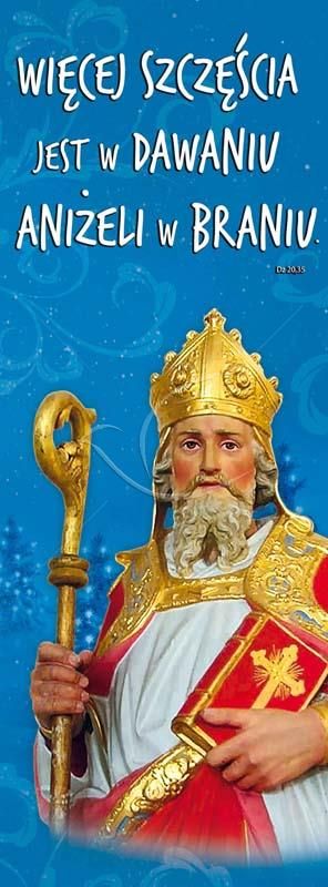 Baner Bożonarodzeniowy - Więcej szczęścia jest w dawaniu aniżeli w braniu - Boże Narodzenie - Nowość