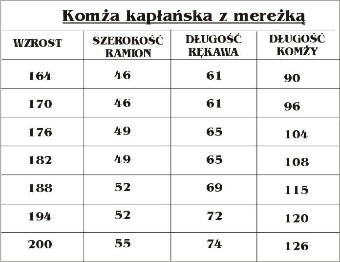 Komża kapłańska lniana - czerwona wstawka - KOMŻE I ALBY  KAPŁAŃSKIE - zdjęcie 2 - Komża kapłańska lniana - czerwona wstawka