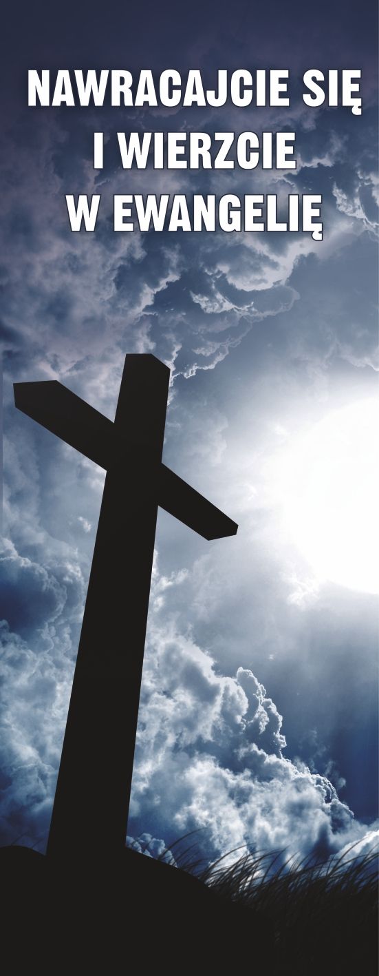 Baner na Wielkanoc "Nawracajcie się.." (31) - WIELKANOC - Nowość