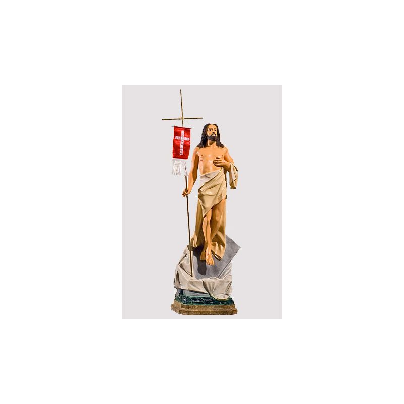 Figura Chrystus Zmartwychwstały - 63 cm - Chrystus Zmartwychwstały - Figura Chrystus Zmartwychwstały - 63 cm