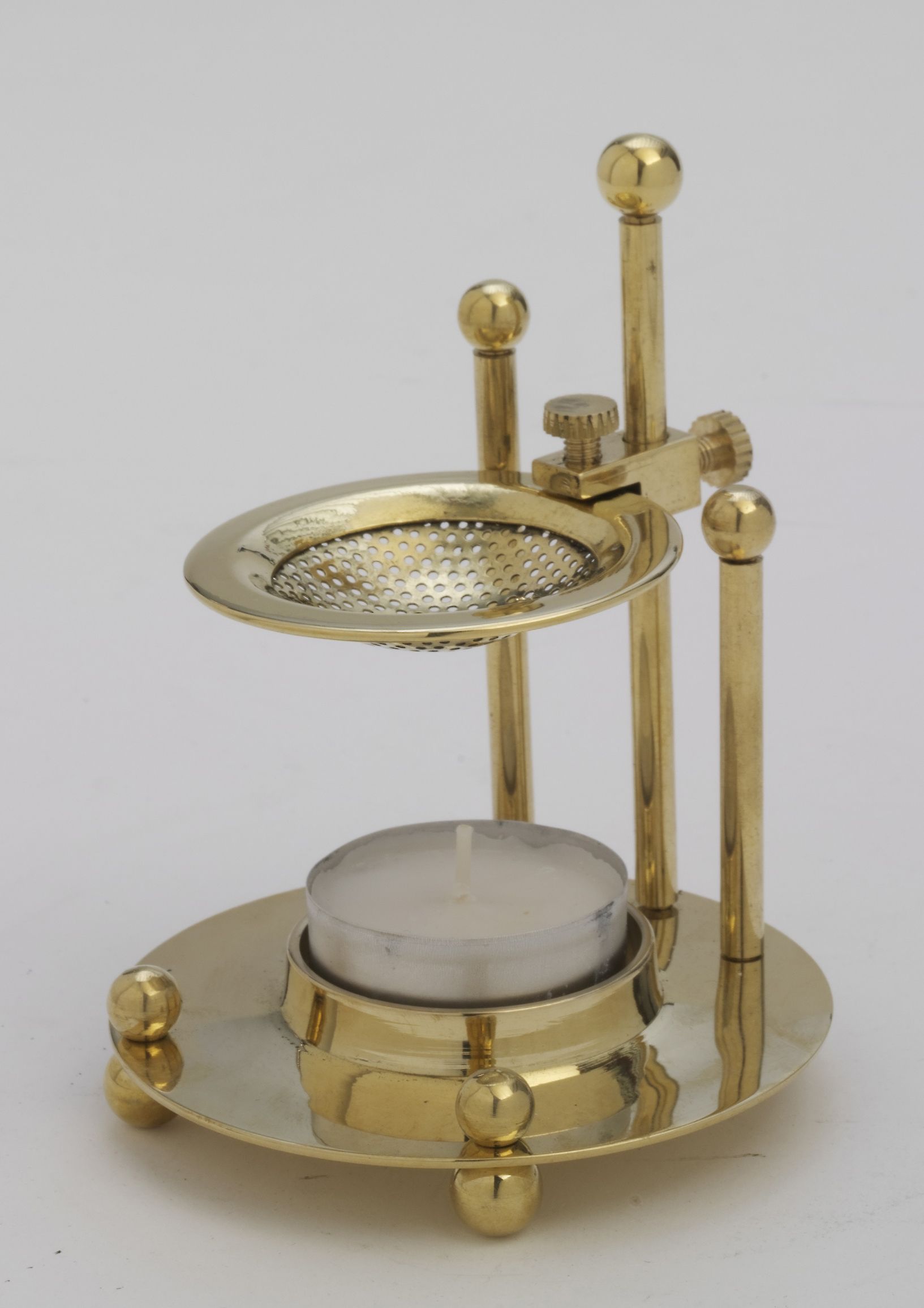 Mosiężna kadzielniczka domowa z regulacją - KADZIELNICE DOMOWE - zdjęcie 2 - Mosiężna kadzielniczka domowa z regulacją