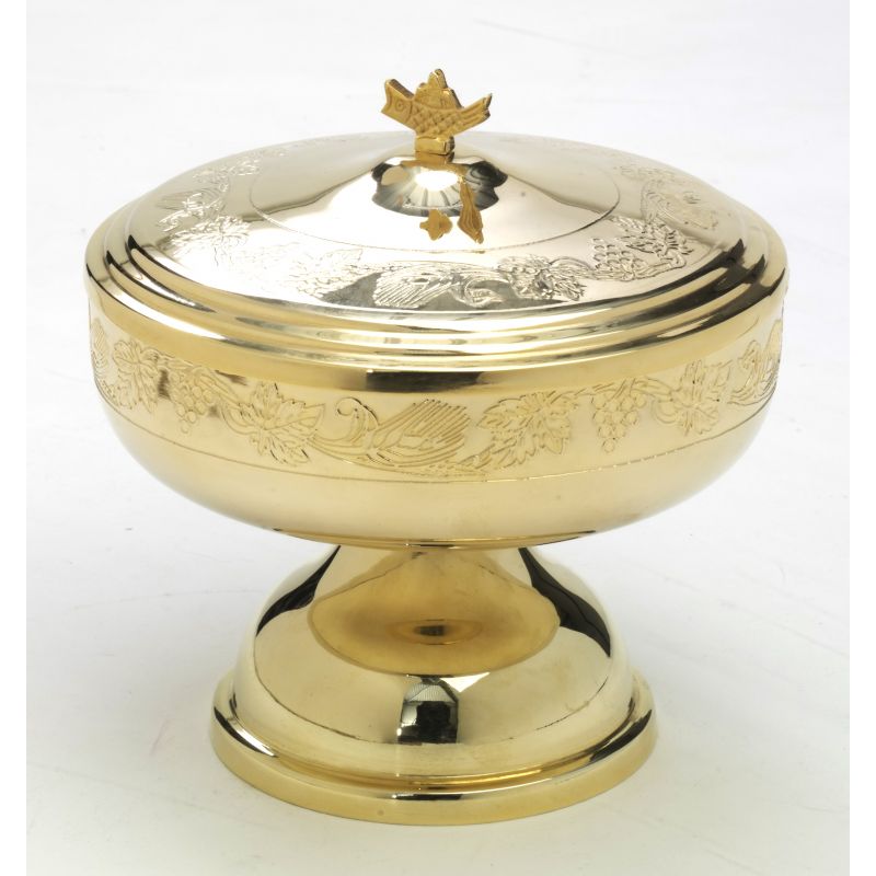 Puszka pozłacana - 14 cm - PUSZKI MSZALNE - Puszka pozłacana - 14 cm