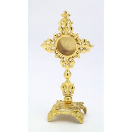 Relikwiarz w kształcie krzyża - 21 cm - RELIKWIARZE