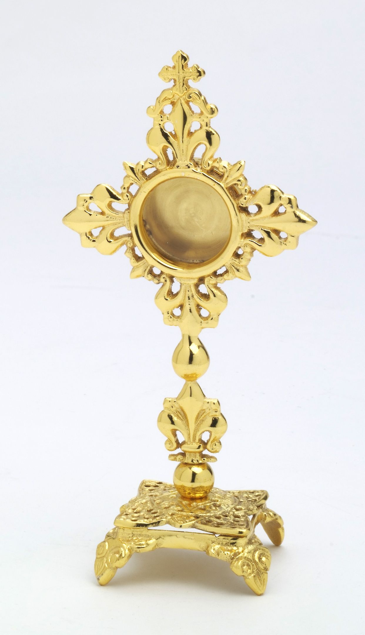 Relikwiarz w kształcie krzyża - 21 cm - RELIKWIARZE - Nowość