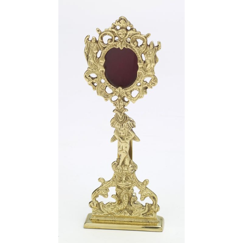 Relikwiarz pozłacany - 22 cm - RELIKWIARZE - Relikwiarz pozłacany - 22 cm
