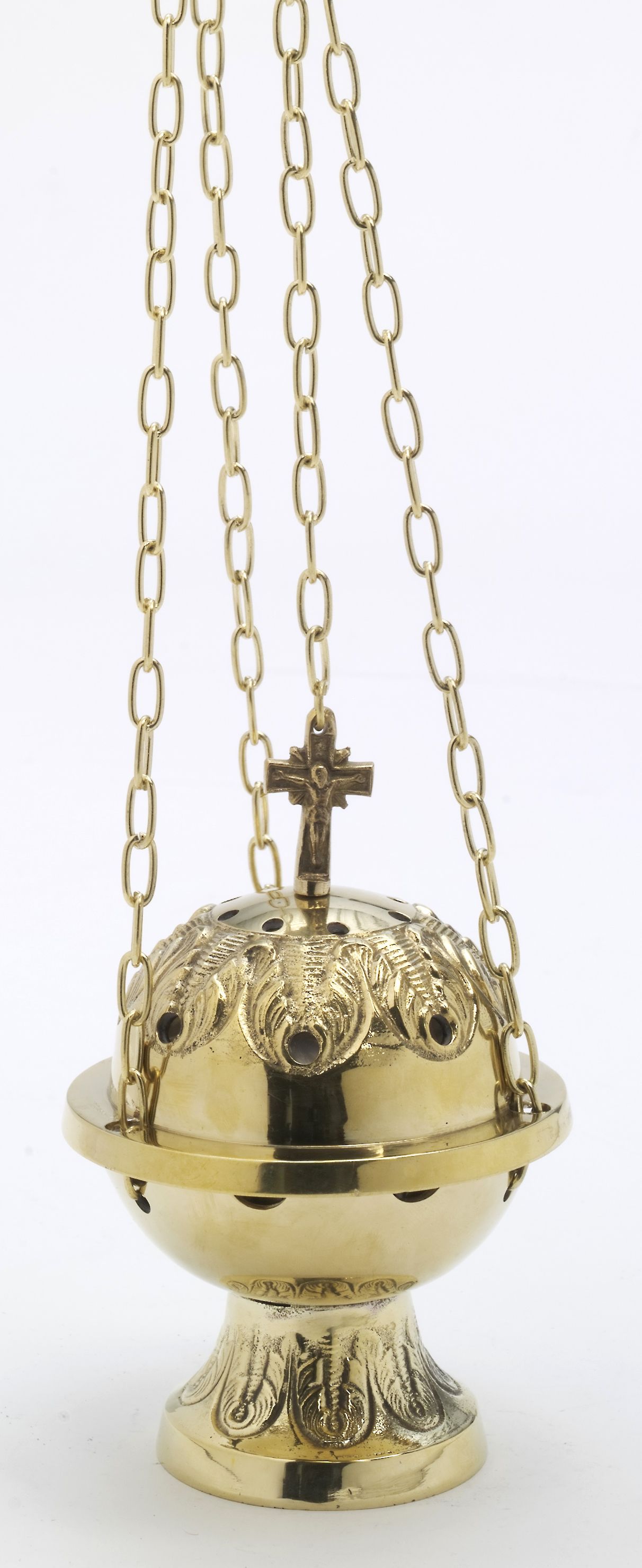 Komplet złoty trybularz + łódka (5) - TRYBULARZE, ŁÓDKI - Nowość