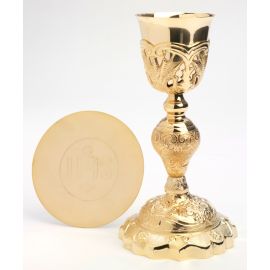 Kielich + patena -26 cm (393) - KIELICHY MSZALNE